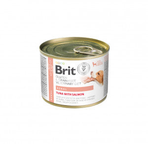 Brit GF Veterinary Diets konservuotas pašaras šunims Renal 200 g