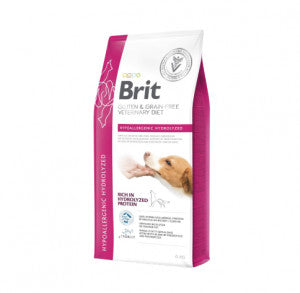 Brit GF Veterinary Diets Dog Hypoallergenic Hydrolized sausas pašaras šunims 6 kg