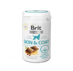 Brit Vitamins Skin&Coat papildai šunims 150g