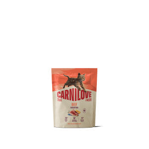 CARNILOVE TRUE FRESH Cat Dry Beef for Kittens sausas pašaras kačiukams 400 g