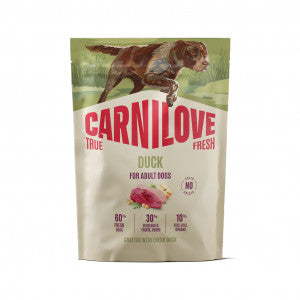 CARNILOVE TRUE FRESH Dog Duck sausas pašaras šunims 1,5 kg