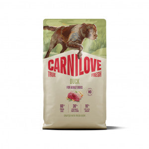 CARNILOVE TRUE FRESH Dog Duck sausas pašaras šunims 4 kg