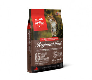 Orijen Regional Red sausas pašaras katėms 5,4 kg
