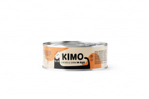 Kimo Chicken&Surimi in Jelly konservuotas pašaras katėms su vištiena ir surimi 70 g