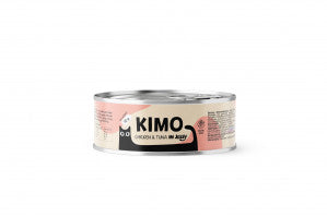 Kimo Chicken & Tuna in Jelly konservuotas pašaras katėms su vištiena ir tunu 70 g