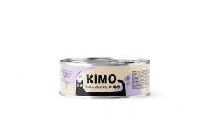Kimo Tuna&Mackerel in Jelly konservuotas pašaras katėms su tunu ir skumbre 70 g