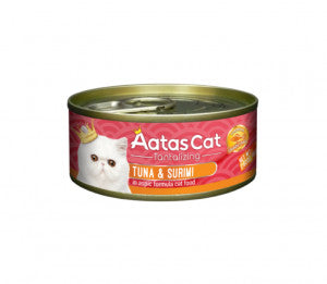 Aatas Cat Tantalizing konservuotas pašaras katėms Tuna&Surimi 80 g