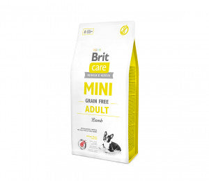 Brit Care Mini Adult Lamb sausas pašaras mažų veislių šunims su ėriena 7 kg