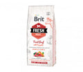 Brit Fresh Beef with Pumpkin Puppy Large sausas pašaras šunims 12 kg