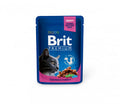 Brit Premium konservuotas pašaras katėms maiš. Chicken&Turkey 100 g x 24