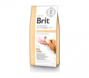 Brit GF Veterinary Diets Dog Hepatic sausas pašaras šunims 2 kg