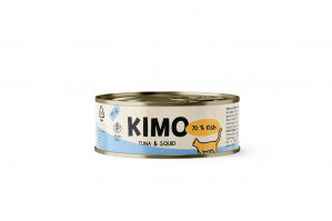 Kimo Tuna&Squid konservuotas pašaras katėms su tunu ir kalmarais 70g