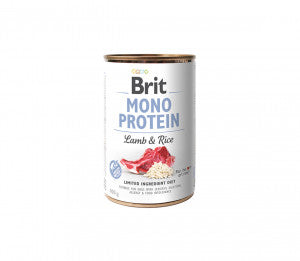 Brit Care konservuotas pašaras šunims Mono Protein Lamb&Rice 400 g