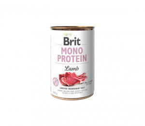 Brit Care konservuotas pašaras šunims Mono Protein Lamb 400 g