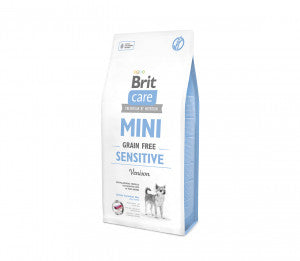 Brit Care Mini Sensitive sausas pašaras mažų veislių šunims 2 kg