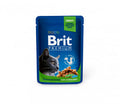 Brit Premium konservuotas pašaras katėms maiš. Chicken Slices Sterilised 100 g x 24