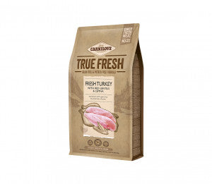 Carnilove True Fresh Turkey sausas pašaras šunims su kalakutiena 4 kg